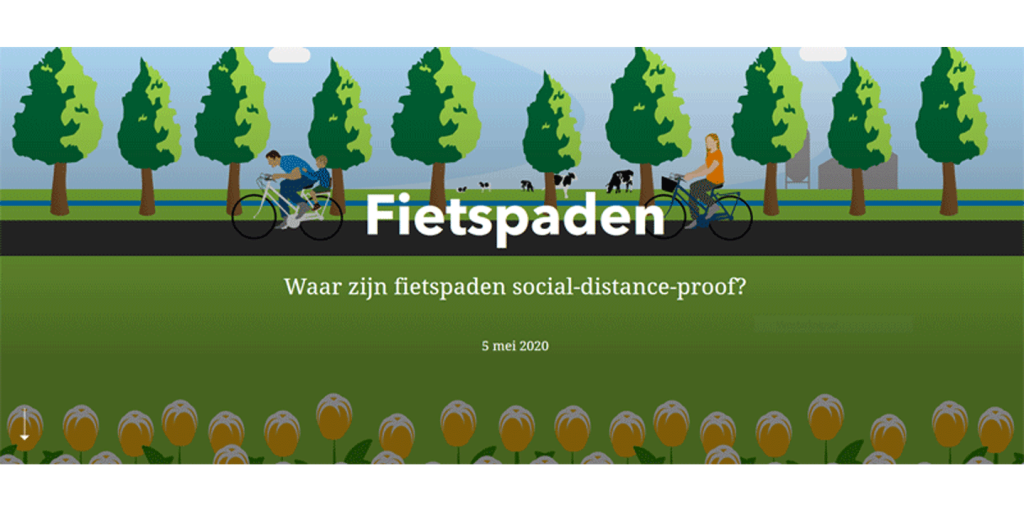 fietspaden in beeld